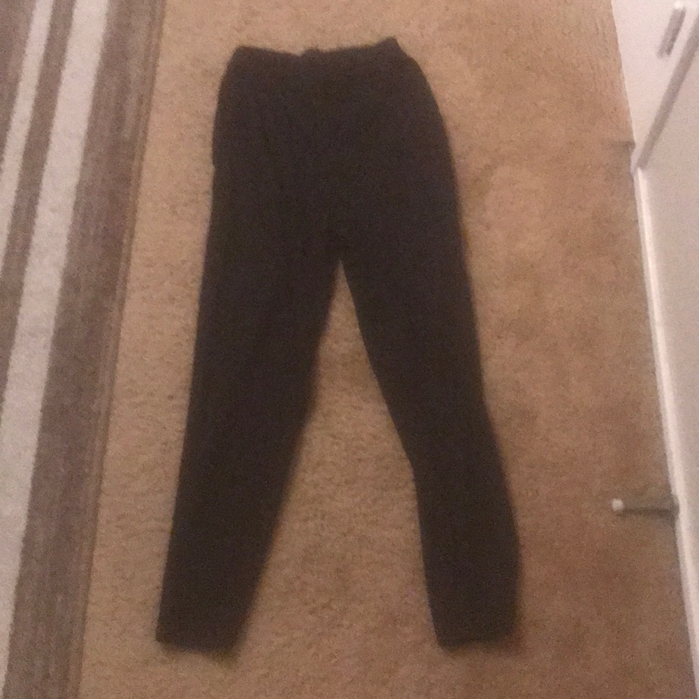 Black size 0 Skinny Pocket Trousers